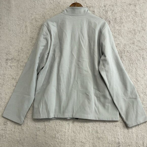 NEW 32 Degrees Heat Men's XL Windbreaker Jacket Light Gray Full Zip - Picture 3 of 9
